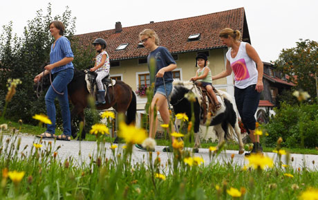 Pfefferhof - Ponyreiten für die kleinen Reiter - Foto: A. Warmuth