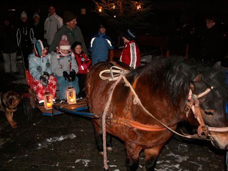 Pfefferhof - Nachtwanderung mit Pony und Laterne